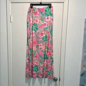 Lilly Pulitzer colorful maxi skirt